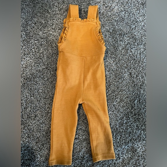 L’ovedBaby overalls, Size 9-12, Mustard yellow - Picture 2 of 3